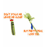Celery Stalk And Pretty Peas