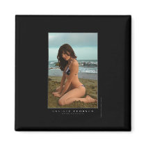 Celeste Thorson Malibu Sunset Refrigerator Magnet