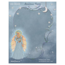 Celestial Angel Customized Letterhead