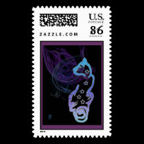 celestial cat2 postage by wolffreeborn celestial cat2 postage