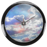 Celestial Clouds Aquavista Clock