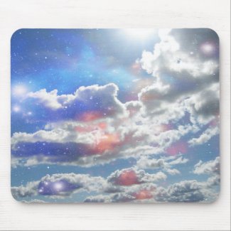 Celestial Clouds Mousepad mousepad