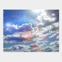 Celestial Clouds Postcard postcards