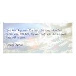 Celestial Clouds, Swedish Proverb Card Rack Card Template