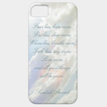 Celestial Clouds, Swedish Proverb iPhone 5 Case casemate cases