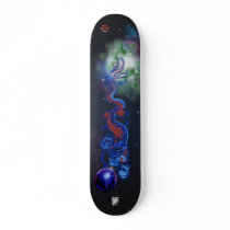 celestial dragon skate board deck