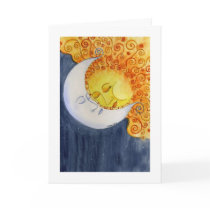 Celestial Embrace Card by 13BlackCatsDesigns Celestial Embrace Card