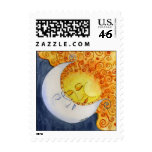 Celestial Embrace Postage Stamp