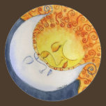 Celestial Embrace Sticker stickers