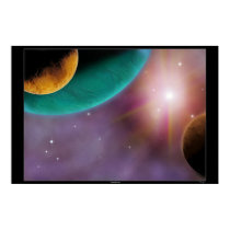 Celestial Event poster by Bakkti Celestial Event poster