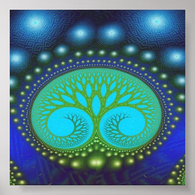 Celestial Forest Print by bragova