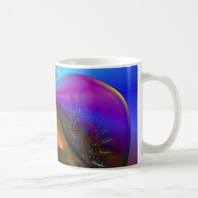 Celestial fossils Mug by fractalART