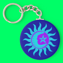 Celestial Harmony Keychain keychains