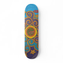 Celestial Indie Art Skate Board skateboards