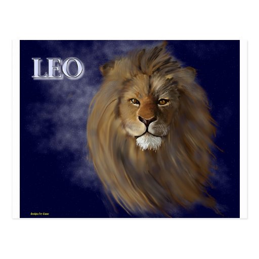 Celestial Leo Postcards