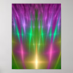 Celestial Lights Poster