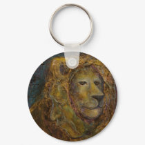Celestial Lion Keychain