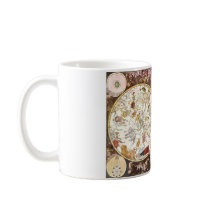 Celestial map from the 17th century mugs