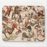 Celestial Map, Johannes van Keulen, 1709 Mousepad