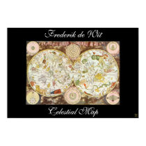 CELESTIAL MAP posters by TravisTeel CELESTIAL MAP posters