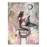 Celestial Mermaid Fantasy Art Poster Print