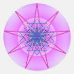 Celestial Might #9 Round Stickers