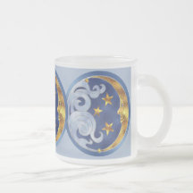 Celestial Moon and Stars Mugs