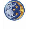 Celestial Moon and Stars t-shirts