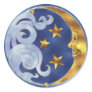Celestial Moon and Stars Stickers