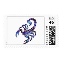 Celestial Scorpion Postage Stamp