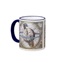 Celestial Sphere, Andreas Cellarius Coffee Mugs