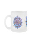 celestial  sun & moon frosted mug