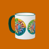 celestial sunrise mug by CelestialDreams celestial sunrise mug