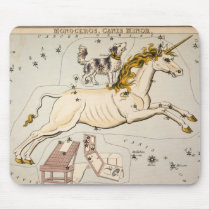 Celestial Vintage Map Mouse Pad