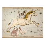 Celestial Vintage Map Post Card