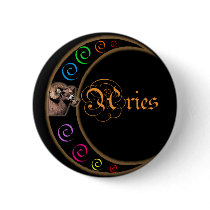 Celestrial Moon Aries buttons