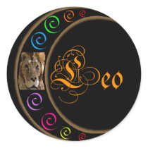 Celestrial Moon Leo stickers