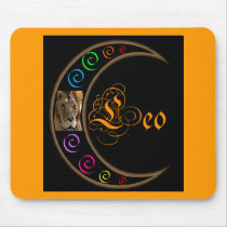Celestrial Zodiacs - Leo Mousepads