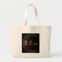 Celestrial Zodiacs - Leo Tote Bags