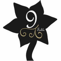 Celia Table Number photo sculptures by KrispysKingdom Celia Table Number photo sculptures