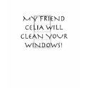 Celia The Window Cleaner t-shirts by friendaday Celia The Window Cleaner t-shirts