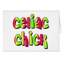Celiac Chick Cards
