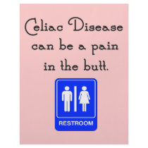 Celiac Disease Can Be A Pain In The Butt letterhead