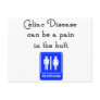 Celiac Disease Can Be A Pain In The Butt Postcard