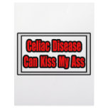Celiac Disease Can Kiss My Ass letterhead