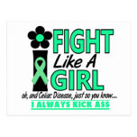 Celiac Disease I Fight Like A Girl 1.2 Post Card