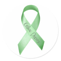 Celiac Disease Ribbon stickers