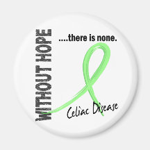 Celiac Disease Without Hope 1 Refrigerator Magnets