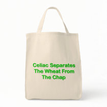 Celiac Separates The Wheat bags by CeliacFunnyTees Celiac Separates The Wheat bags
