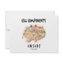 Cell Components Inside invitations
